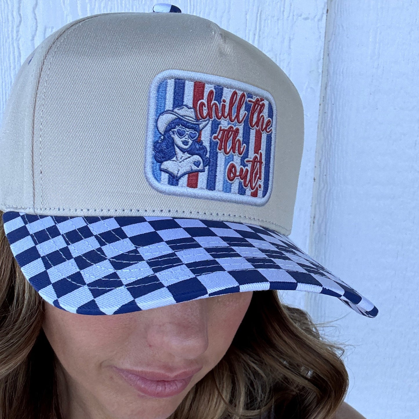 Chill the 4th out Trucker Hat
