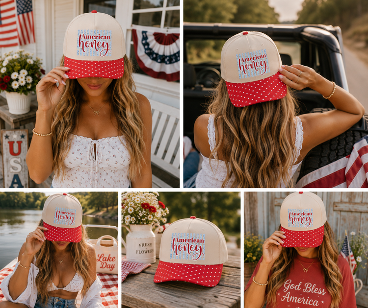 Fourth of July Trucker Hats
