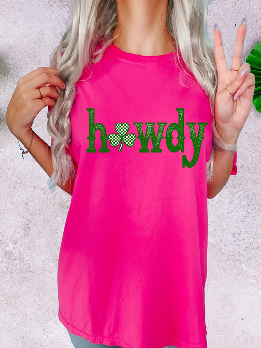 St Patrick's Day Howdy