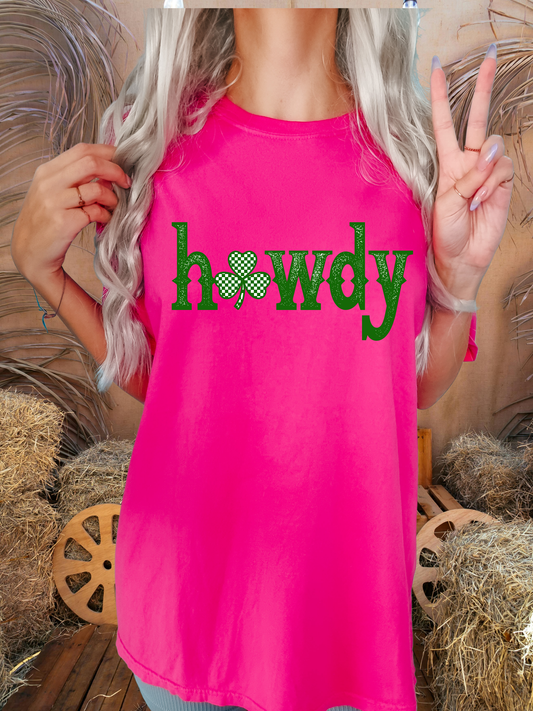 St Patrick's Day Howdy
