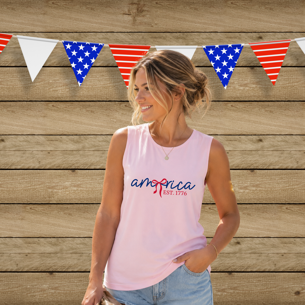 Simple Coquette America Tank