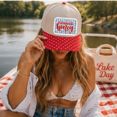 American Honey Trucker Hat Floral