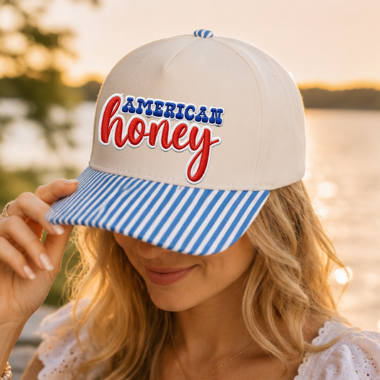 American Honey Trucker Hat Solid
