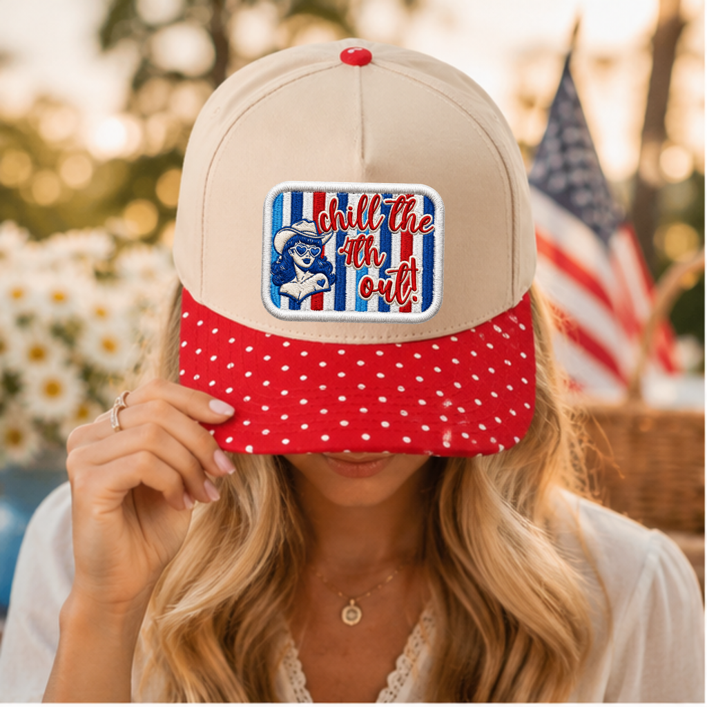 Chill the 4th out Trucker Hat
